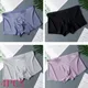 4 pezzi/lotto da uomo in seta di ghiaccio sexy senza cuciture boxer ultrasottili pantaloncini intimo mutande maschili mutandine traspiranti