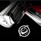 2 pezzi auto led porta di cortesia logo proiettore personalizza lampada per FIAT 500X 500L accessori OEM benvenuto 3D laser fantasma luci dell'ombra
