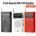 W-908 Radio Full Band AM FM Alimentata a batteria da 3,5 mm Puntatore portatile Radio HiFi Radio analogica Migliore radio di emergenza tascabile per reception