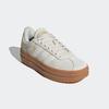 Sneaker ADIDAS SPORTSWEAR, Gr. 42, aluminium, core weiß, gum10, Leder, Synthetik, sportlich, Schuhe, Design auf den Spuren des adidas Gazelle Bold