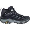 Wanderschuh MERRELL "MOAB 3 MID GORE-TEX", Gr. 45, schwarz (schwarz, grau), Leder, Textil, sportlich, Schuhe, wasserdicht