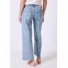Gerade Jeans STREET ONE STUDIO, Damen, Gr. 30, Länge 28, blau (light blau wash), Jeans, 85% Baumwolle, 9% Polyester, 4% Elastomultiester, 2% Elasthan, unifarben, casual, lang, Jeans, aus Baumwolle mit Stretchanteil