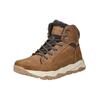 Schnürstiefelette TOM TAILOR "Tom Tailor Stiefelette Lederimitat/Textil", Herren, Gr. 45, braun (cognac), Lederimitat, Textil, casual, Schuhe