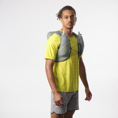 Trinkrucksack SALOMON "ACT SKIN 8 NO FLASKS", Gr. S, laurel wreath, lily pad, Obermaterial: 100% Polyamid, sportlich, Rucksäcke Image