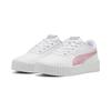 Sneaker PUMA "CARINA 3.0 SPACE BELLE PS", Gr. 33, puma weiß, pinkscape, Synthetik, sportlich, Schuhe