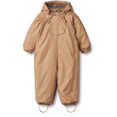 Schneeoverall WHEAT "Wheat Schneeanzug Winter-Overall Evig mit Funktion", Jungen, Gr. 74/9m, Normalgrößen, braun (cappuccino), 100% Polyester (recycled), Overalls Image