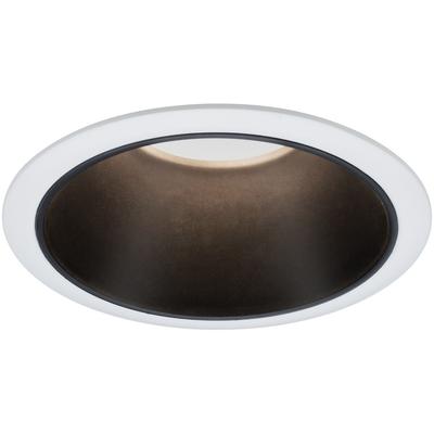 PAULMANN LED Einbauleuchte "Cole", schwarz-weiß (weiß, schwarz), Ø 8,8cm, Lampen, GU10, LED Deckeneinbaustrahler LED Einbaustrahler Image