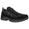 Wanderschuh LOWA "INNOX EVO II GTX", Gr. 43,5, schwarz (schwarz, grau), Textil, sportlich, Schuhe, wasserdicht