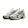 Sneaker PUMA "MILENIO TECH_", Gr. 42, weiß (warm weiß, puma weiß, puma silber), Textil, sportlich, Schuhe