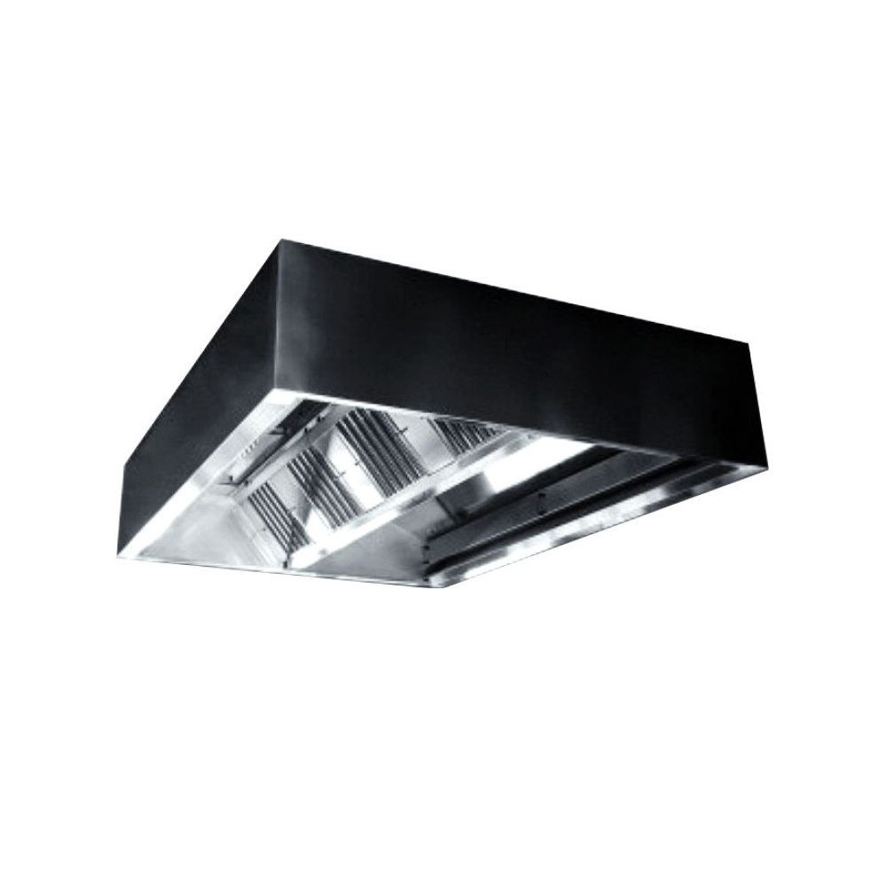 InoxAir Induktions-Deckenhaube, 3.800 x 2.200 x 500mm Image