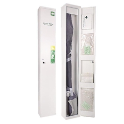 Stehschrank NovoLine 4 weiß gefüllt Image