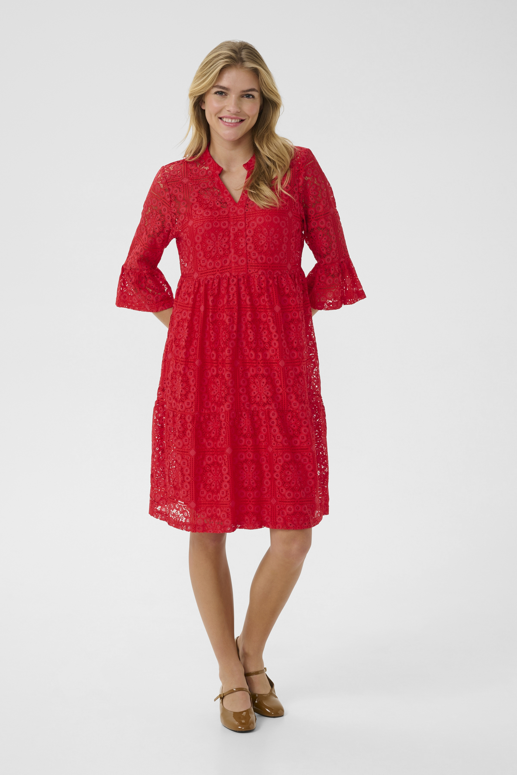 A-Linienkleid Hohe Risiko Rot red EU 44 / UK 16