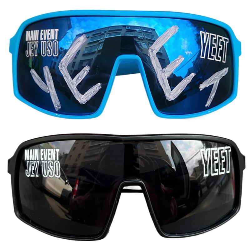 Jey Uso Yeet Rote Sonnenbrille Main Event Replica für Erwachsene Neu im Shop Bloodline Sportbrillen Motorrad-Eyewear Image