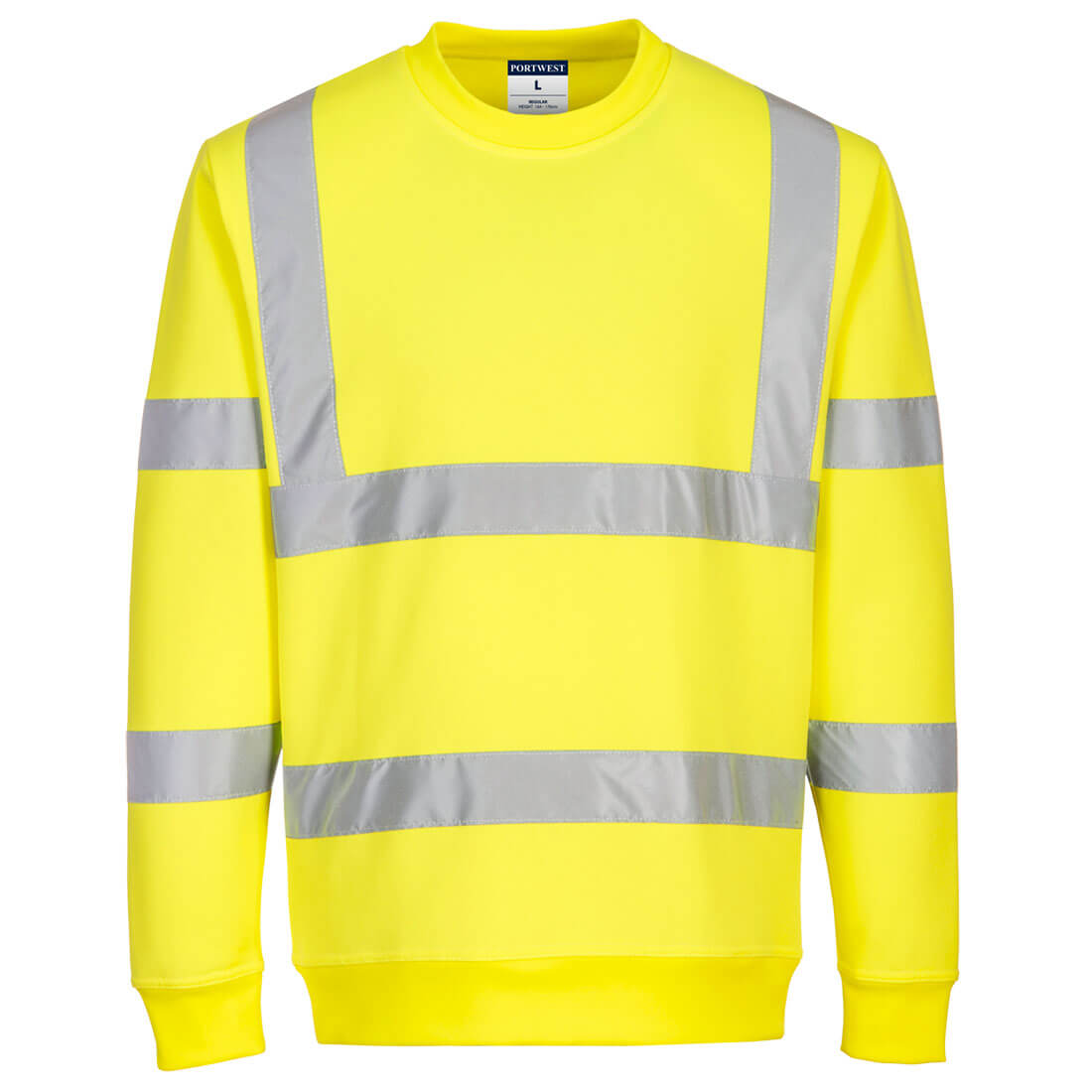Portwest Eco Hi-Vis Sweatshirt, Y...