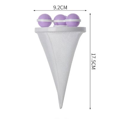 3pcs Floating Hair Filtering Mesh Removal for Washing Machine, Reusable Lint Catcher Bags, Pet Fur Trap Net, Laundry Hair Filter Cleaner
