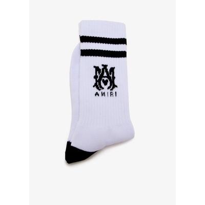 Ma Core Logo Socks - White - Amiri Underwear