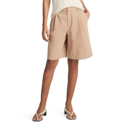 Washed Cotton Shorts - Natural - Vince Shorts