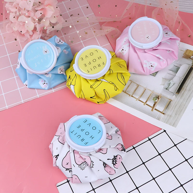 Wasserfülltuch, Eisbeutel, Cartoon-Kühl-Eisbeutel, kalte und heiße Physiotherapie, Übung, physikalische Kühlung, Kompressenbeutel