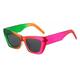 New 2025 Cat Eye Sunglasses For Women Vintage Shades Luxury Sun Glasses Frame UV400 Eyewear(Rose Green)