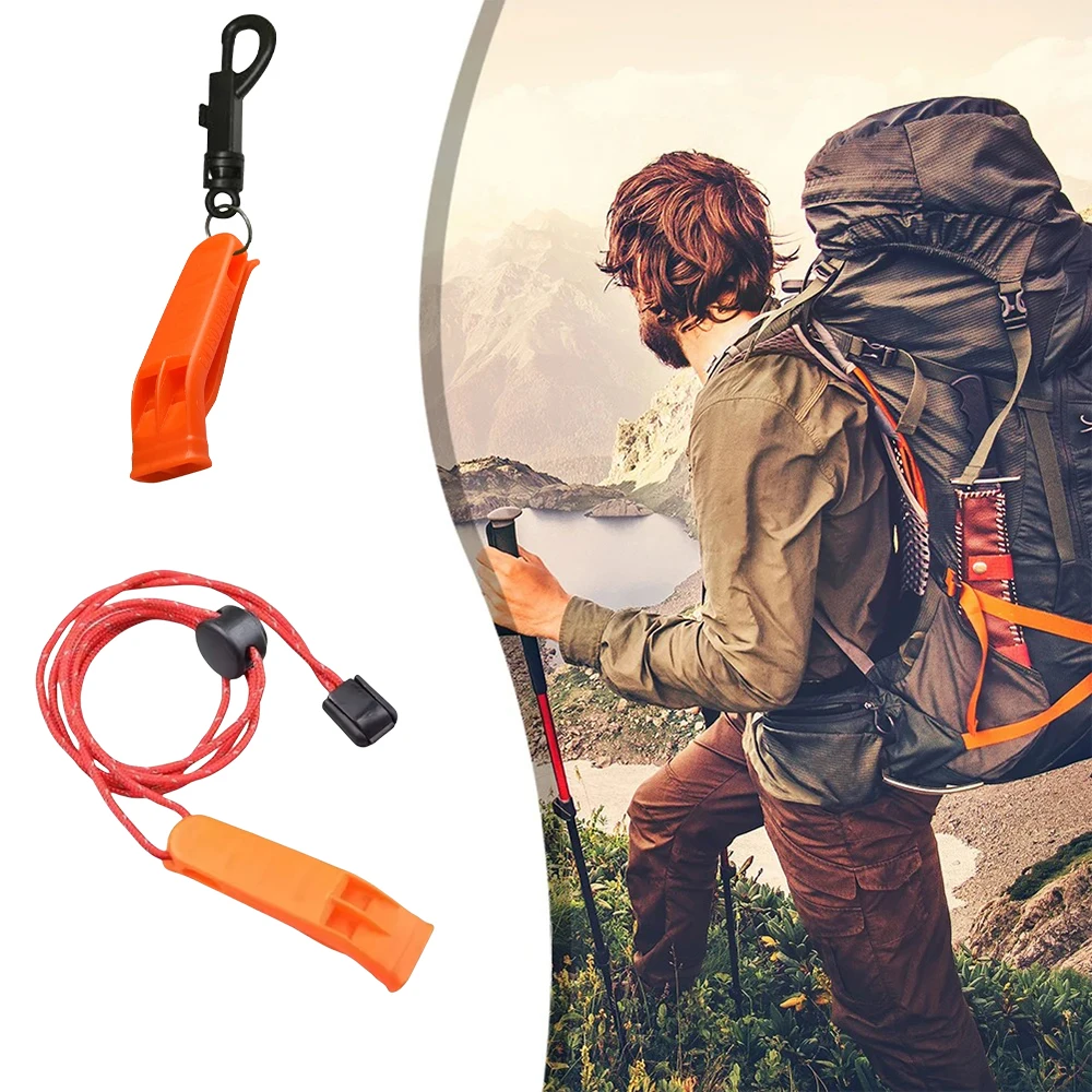 1/3PCs Outdoor Survival Pfeife Tauchen Fußball Basketball Spiel Sicherheit Pfeifen Wandern Rettungs Schwimmen Notfall Lauter Pfeife Image