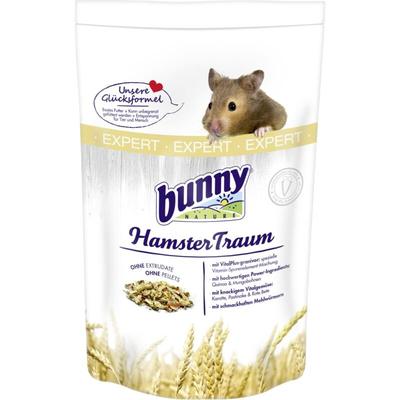 HamsterTraum expert 500g für Hamster Futtertrog & Kleintierfutter - Bunny