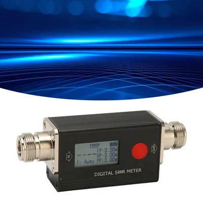 Digitales SWR-Messgerät, 120 W, 80–999 MHz, VHF, UHF-Handheld-Power-Stehwellenmessgerät für Zwei-Wege-Radio, tragbarer Mini-SWR-Tester