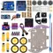 Smart Car Kit 4WD Smart Robot Car Chassis Kits Car With Speed Encoder and Battery Box Diy Electronic Kit for R3 Board