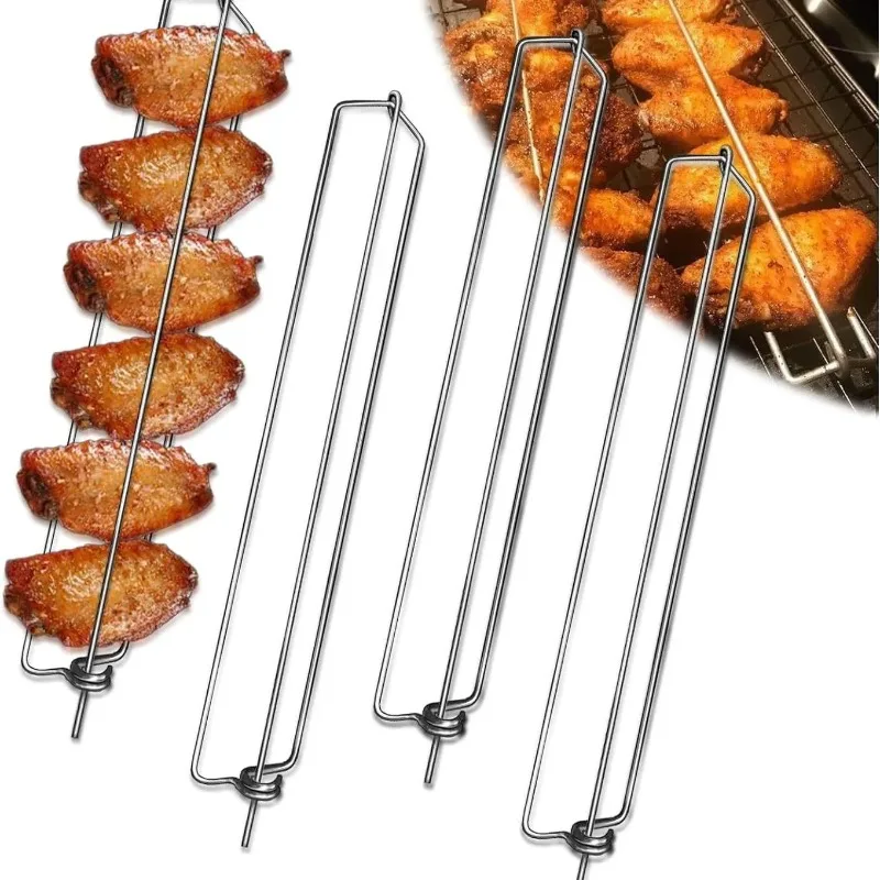 Neues Produkt Wingrailsgrilling Outdoor Barbecue Gabel Chicken Wing Grill BBQ Barbecue Tools Image