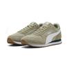 Sneaker PUMA "ST MILER Sneakers Erwachsene", Gr. 39, lux army weiß gum grün beige, Obermaterial: Synthetik, Kuhleder, Textil; Futter: Textil; Innensohle: Textil; Laufsohle: Gummi, Schuhe