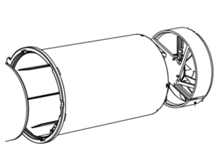 Südwind Ambientika Ventilatoreinheit - SW10051 - LB29880 Image