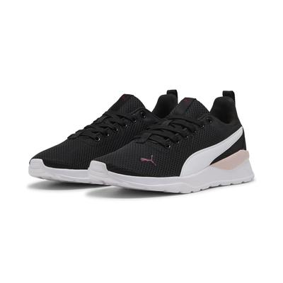 Trainingsschuh PUMA "Anzarun Lite Sneakers Erwachsene", Gr. 43, schwarz, weiß berry pink, Obermaterial: Textil, Synthetik; Futter: Textil; Innensohle: Textil; Laufsohle: Synthetik, Schuhe Image