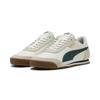 Sneaker PUMA "PUMA Turino II OG Sneakers Erwachsene", Gr. 41, vapor gray grün terrain desert dust gum beige, Obermaterial: Synthetik, Leder; Futter: Textil; Innensohle: Synthetik; Laufsohle: Gummi, Schuhe