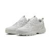 Sneaker PUMA "Milenio Tech Leather Sneakers Erwachsene", Gr. 42.5, grau (feather gray weiß), Obermaterial: Textil, Kuhleder, Synthetik; Futter: Textil; Innensohle: Textil; Laufsohle: Gummi, Schuhe