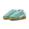 Sneaker PUMA "Suede XL Sneakers Erwachsene", Gr. 46, aquatic weiß grün, Obermaterial: Kuhleder, Synthetik; Futter: Textil, Synthetik; Innensohle: Textil; Laufsohle: Gummi, Schuhe