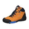 Trekkingschuh WALDLÄUFER "H-AMIATA", Damen, Gr. 8 (42), orange kombiniert, Nubukleder, Gummi, Textil, kontrastfarbene Details, sportlich, Schuhe, Outdoorboots, Schnürboots, TEX-Membran, Bequemweite H (=sehr weit)
