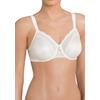 Minimizer-BH TRIUMPH "Ladyform Soft W X", Damen, Gr. 75, Cup C, gelb (chrysantheme), Microtouch, Spitze, Obermaterial: 43% Polyamid, 40% Polyester, 17% Elasthan, klassisch, BHs, verkleinert die Brust optisch um eine Cup-Größe