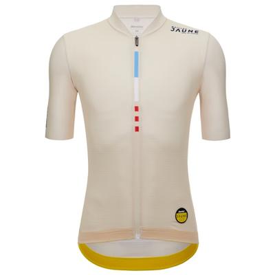 Santini - MJ M. Ventoux S/S Jersey - Radtrikot Gr XL beige Image