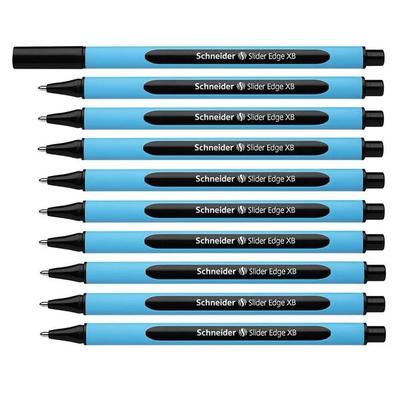 Schneider 10er-Pack Kugelschreiber »Slider Edge« Schwarz Image