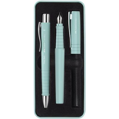 Faber-Castell (Schule) 2-tlg. Schreibset »Poly Ball Pen« blau