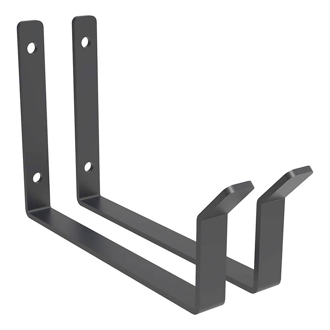 Fleximounts Black Utility Hook (2-Pack)