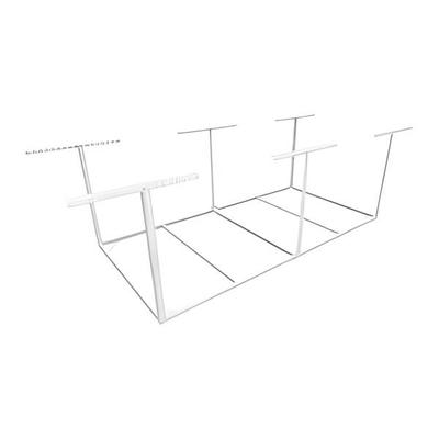 Fleximounts 4' x 8' Overhead Storage Rack Frame Kit (White)