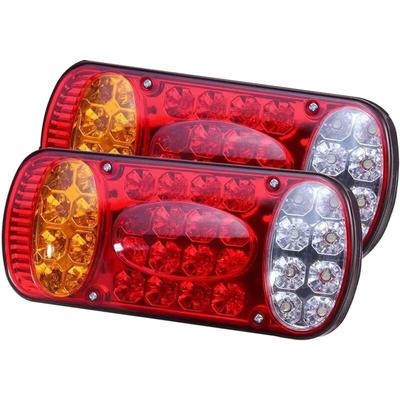 Aiperq - 2PCS 12V 32 led Schwanz Stop Licht Hinten Brems Anzeige Lampe Lkw Trailer Caravan Image