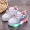 Disney Kinder Mädchen Schuhe Kinder Turnschuhe Mädchen Elsa Gefrorene Prinzessin Casual Sport Student Schuhe Led-leuchten Schuhe Größe 21-30