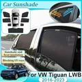 Per Volkswagen VW Tiguan Allspace L LWB 5 posti 2016-2023 Maglia Parasole AD BW Parabrezza Protezione Privacy Visiera Accessori Auto