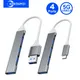 Hub USB 3.0 a 4 porte Hub USB Docking station USB Splitter USB 3.0 Adattatore OTG da 5 Gbps per PC Laptop Tablet Macbook Accessori