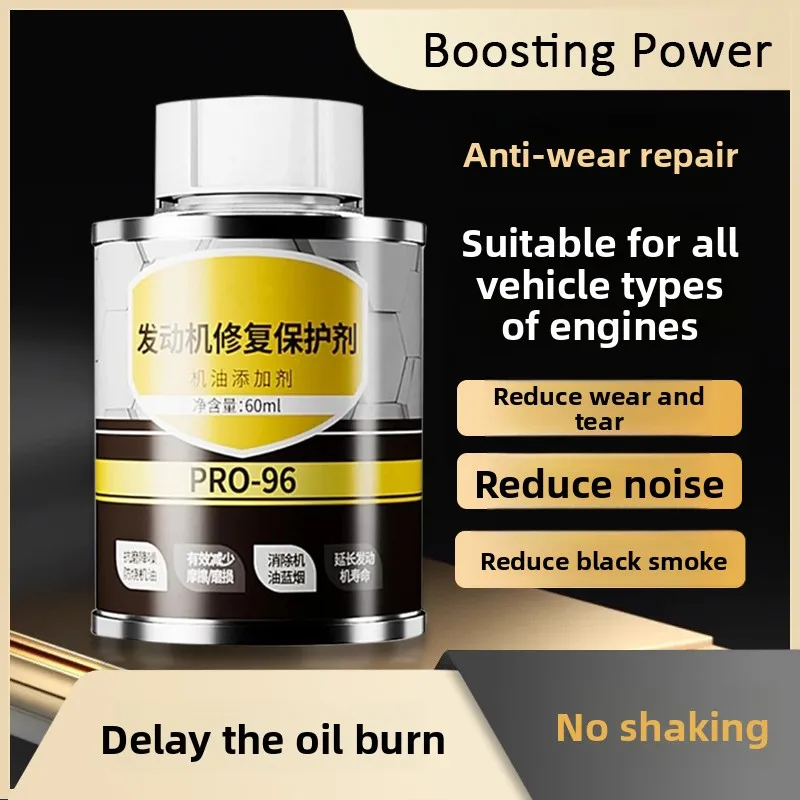 Hochleistungs-Motoröl-Anti-Verschleiß-Reparaturzusatz zur Reduzierung von Reibungsgeräuschen und zur Wiederherstellung der Leistung, geeignet für alle Fahrzeugmodelle Image