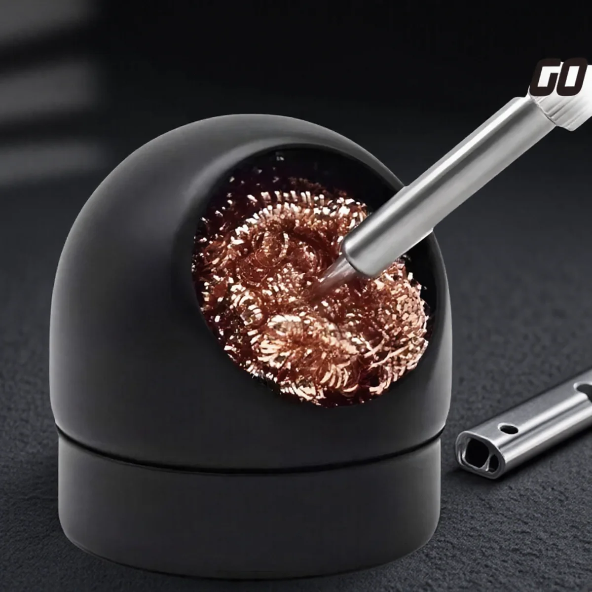 Eisen Mesh Filter Düse Kupfer Draht Reiniger Metall Schlacke Entfernung Kugeln Schweißen Reinigung Werkzeug für Löten Entlöten Ausrüstung Image