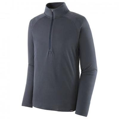 Patagonia - Capilene Midweight Zip Neck - Kunstfaserunterwäsche Gr M blau/grau