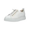 Sneaker PAUL GREEN "Paul Green Sneaker Glattleder", Damen, Gr. 43, weiß, Glattleder, casual, Schuhe