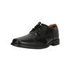 Schnürschuh CLARKS "Tilden", Herren, Gr. 47, schwarz, Leder, elegant, Schuhe, im klassischen Design
